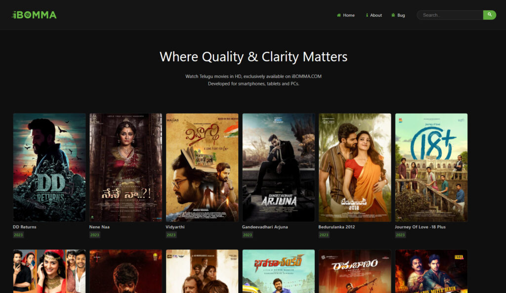 iBomma Telugu Movies — Features, How to Use It, and Safety Concerns ...