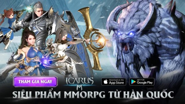 “Bom tấn” Icarus M hẹn đến tay game thủ Việt ngay trong tháng 4 này