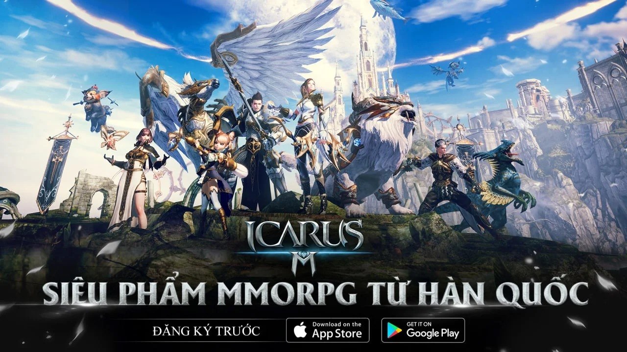  “Bom tấn” Icarus M hẹn đến tay game thủ Việt ngay trong tháng 4 này