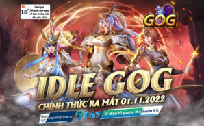IDLE GOG: Game thẻ tướng rảnh tay đồ họa siêu đẹp bất ngờ ra mắt