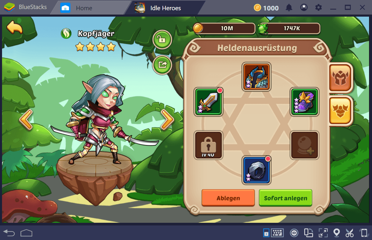 Idle Heroes: Guide zu Ausrüstung, Artefakten und Schätzen