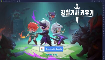 새로운 방치형 RPG 강철기사 키우기를 만나고 싶다면, 블루스택으로 시작해봐요!