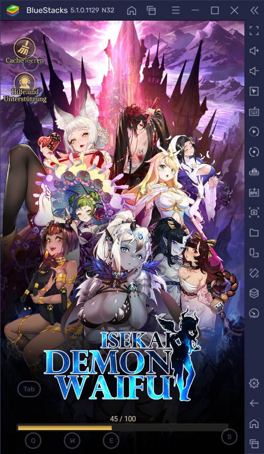 So spielt man ISEKAI: Demon Waifu auf dem PC mit BlueStacks