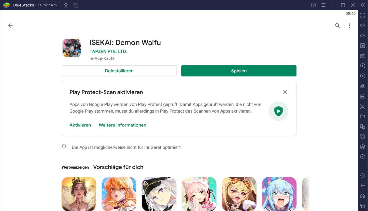 So spielt man ISEKAI: Demon Waifu auf dem PC mit BlueStacks