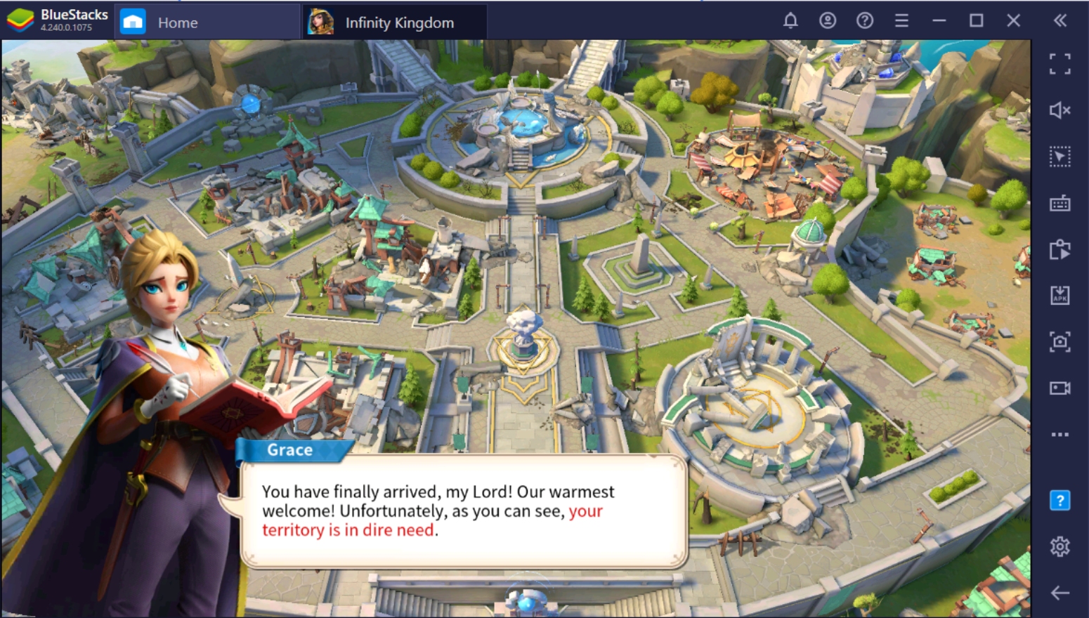 How To Play Infinity Kingdom On PC With BlueStacks