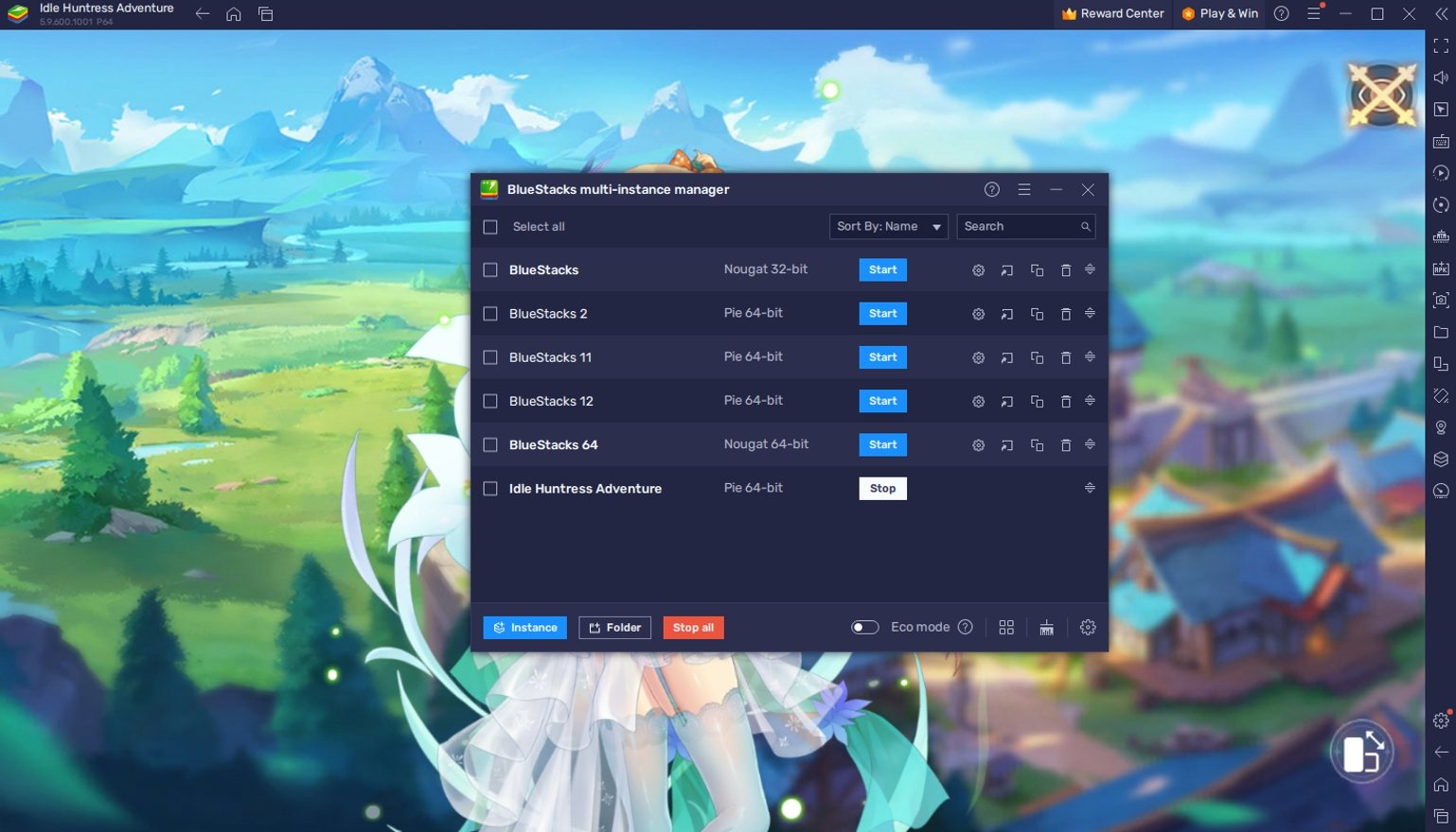 BlueStacks Multi-Instance: Play multiple games or same game from