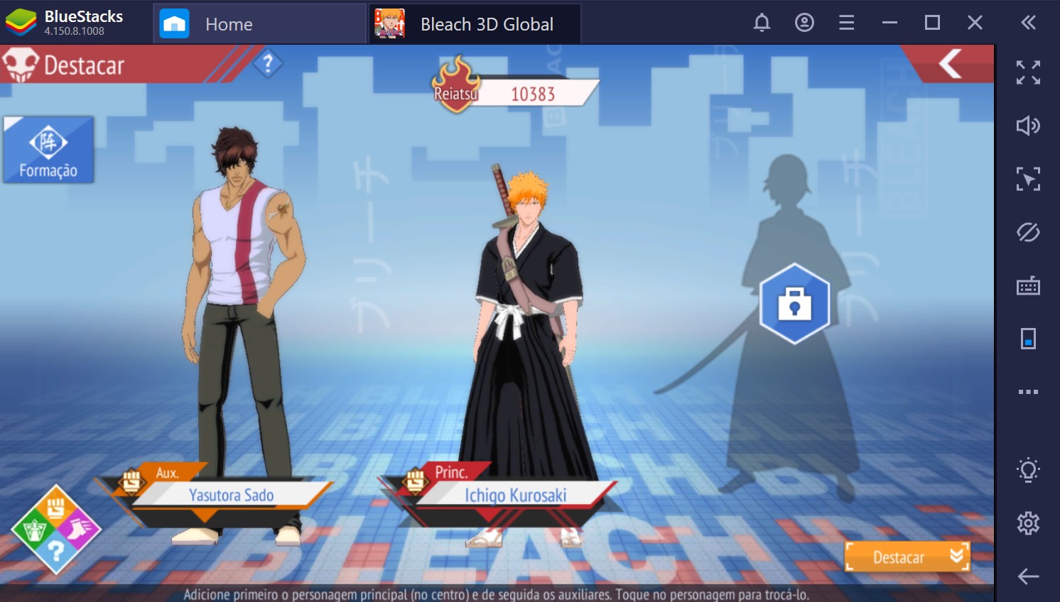 Como jogar Bleach Mobile 3D no PC com o BlueStacks