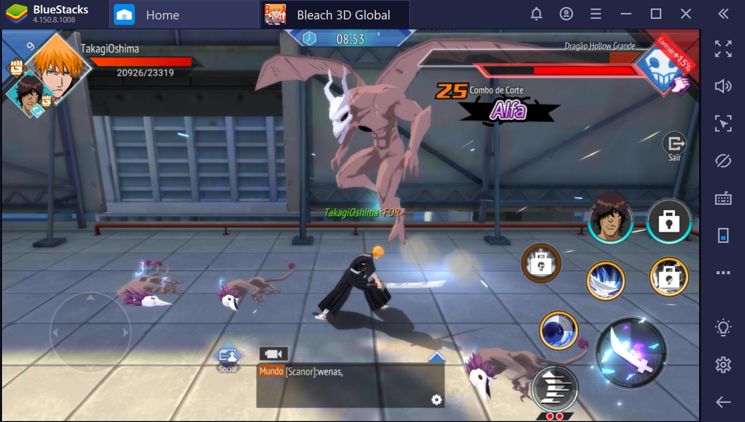 Como jogar Bleach Mobile 3D no PC com o BlueStacks