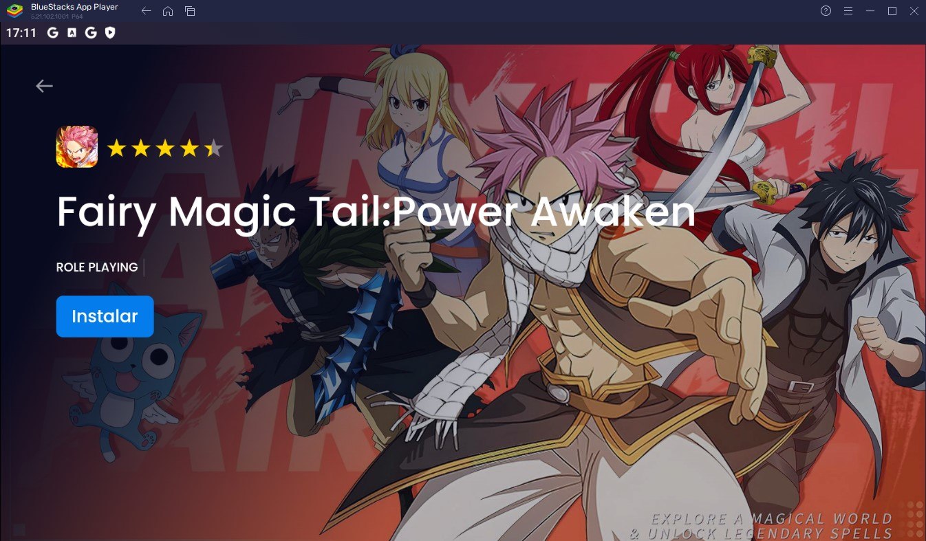 Fairy Magic Tail: Power Awaken - Jogue no PC com o BlueStacks