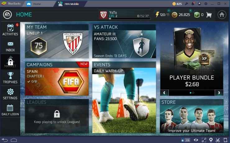 Guia para iniciantes do EA SPORTS FC Mobile Futebolno