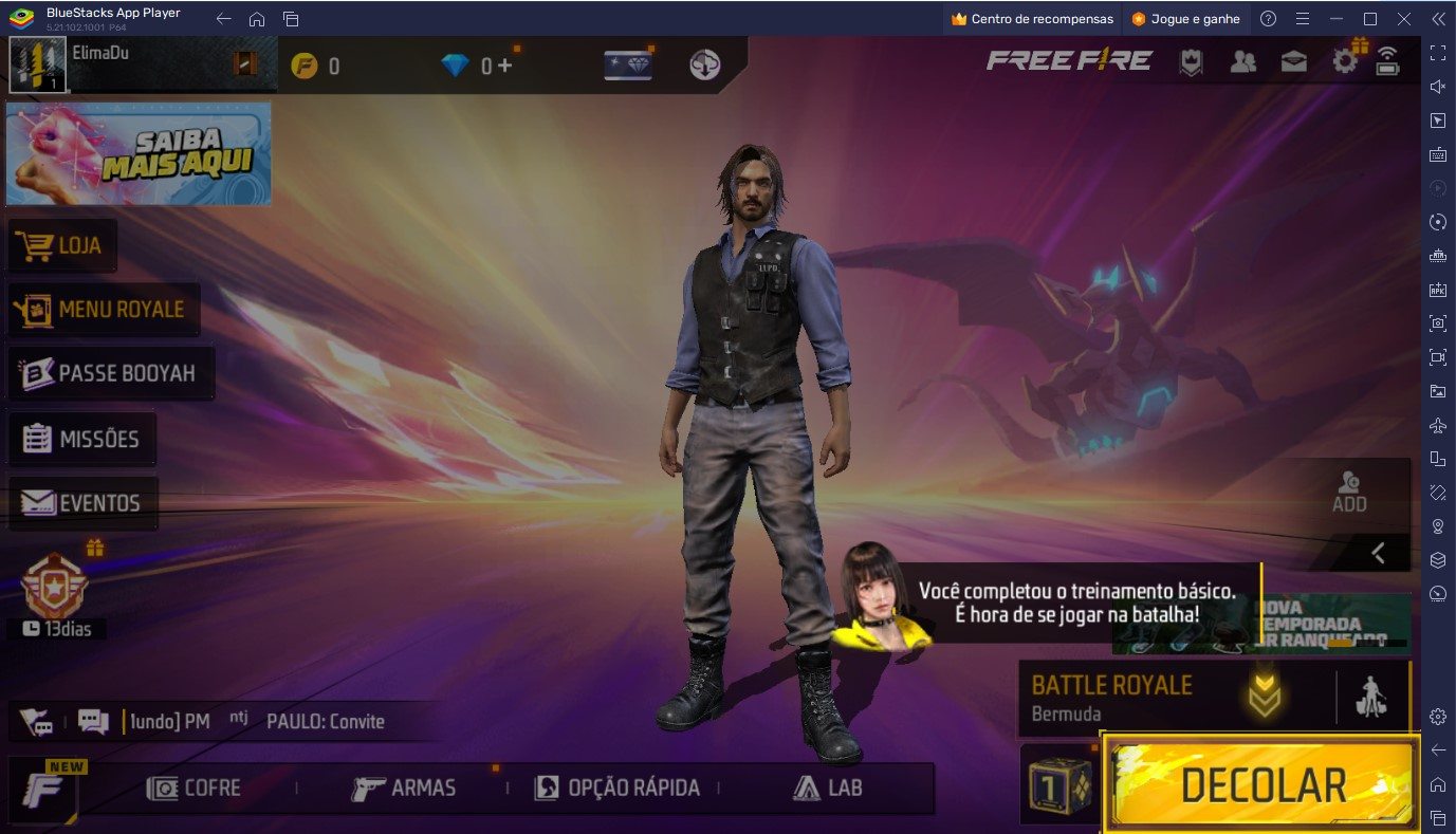 Guia e dicas para iniciantes no Free Fire