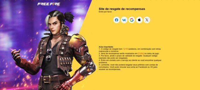 Free Fire - Códigos de resgate ativos em janeiro de 2025 | BlueStacks