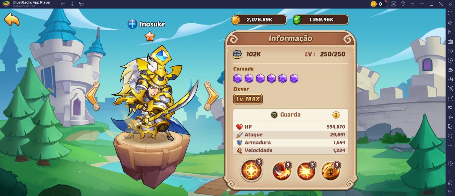 Idle Heroes - Melhores heróis PvP e PvE