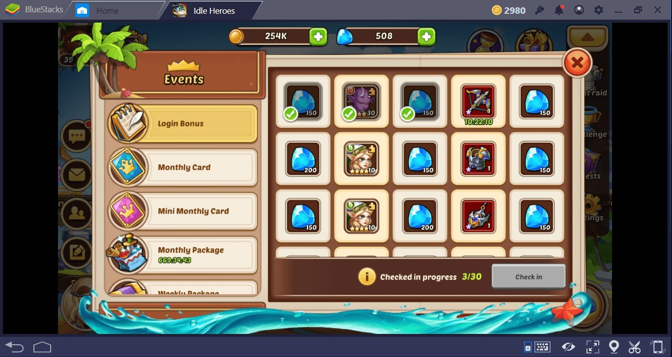 Dicas e truques para jogar Idle Heroes no PC e progredir mais rápido