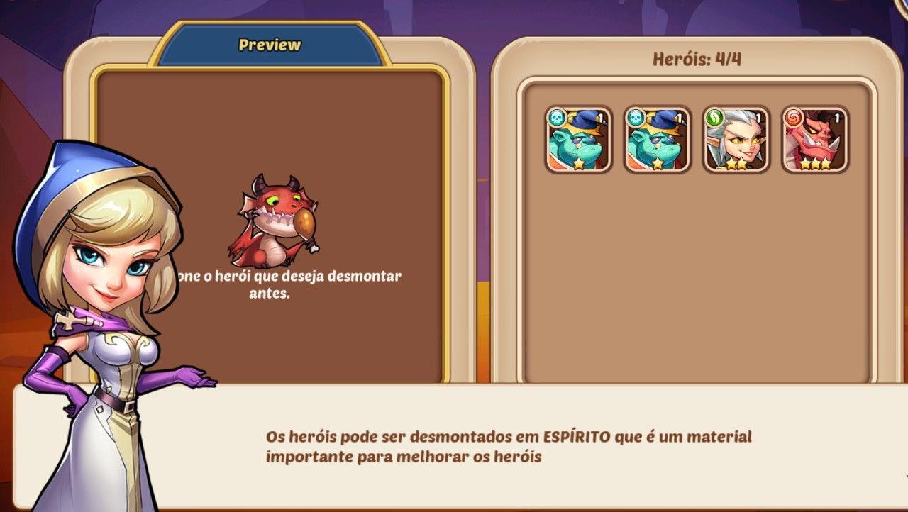 Guia completo para iniciantes no Idle Heroes