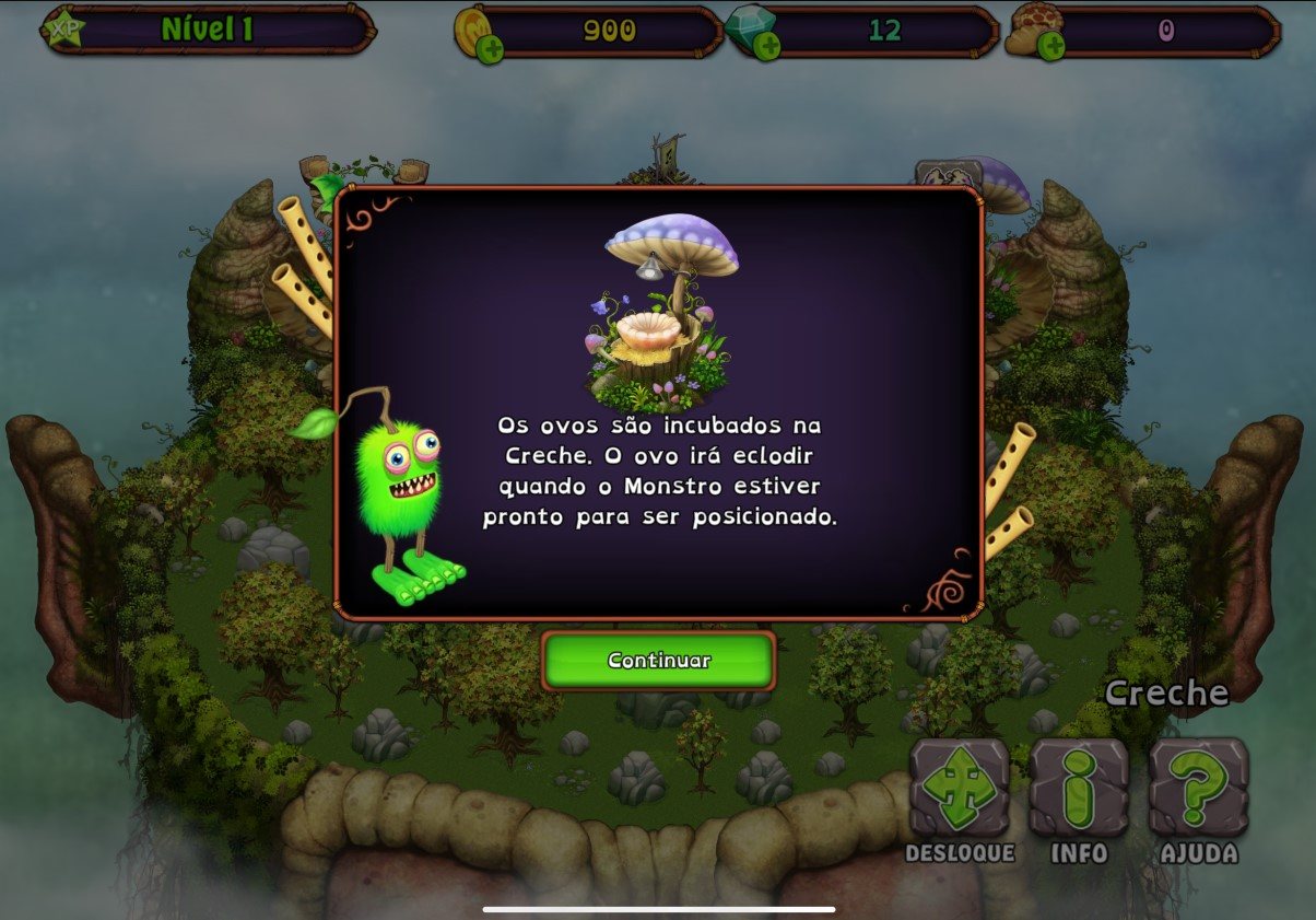 Guia de reprodução em My Singing Monsters - Visão geral do sistema de reproduzir