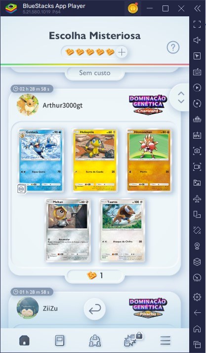 Pokémon TCG Pocket - Escolhendo o melhor pacote inicial no PC com o ...