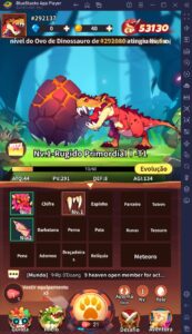 Red Dragon Legend-Hunger Chest - Guia para iniciantes para atualizar seu dinossauro e ficar mais forte