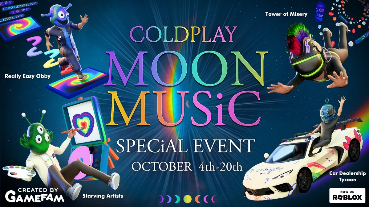 Roblox: evento especial Moon Music - Uma mistura de jogos e música