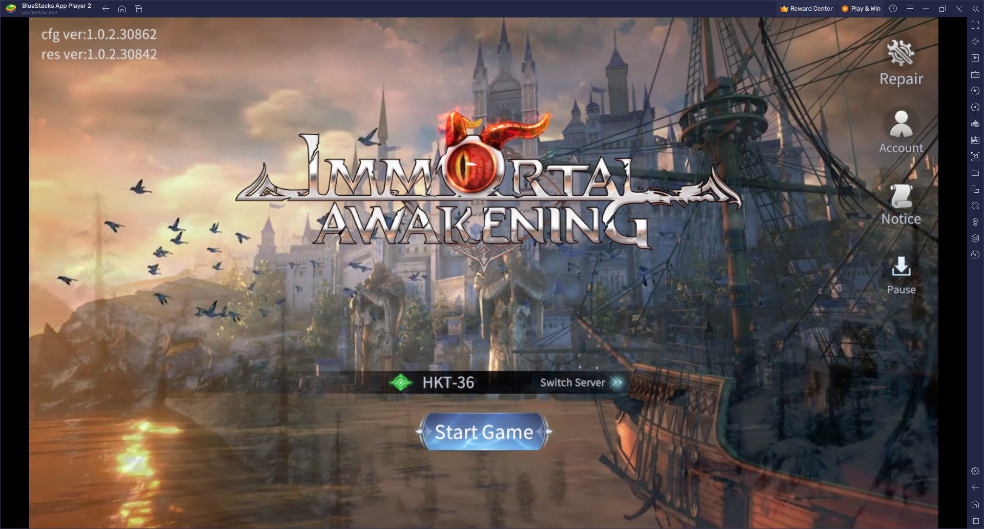 วิธีติดตั้งและเล่น Immortal Awakening บน PC และ Mac ผ่าน BlueStacks