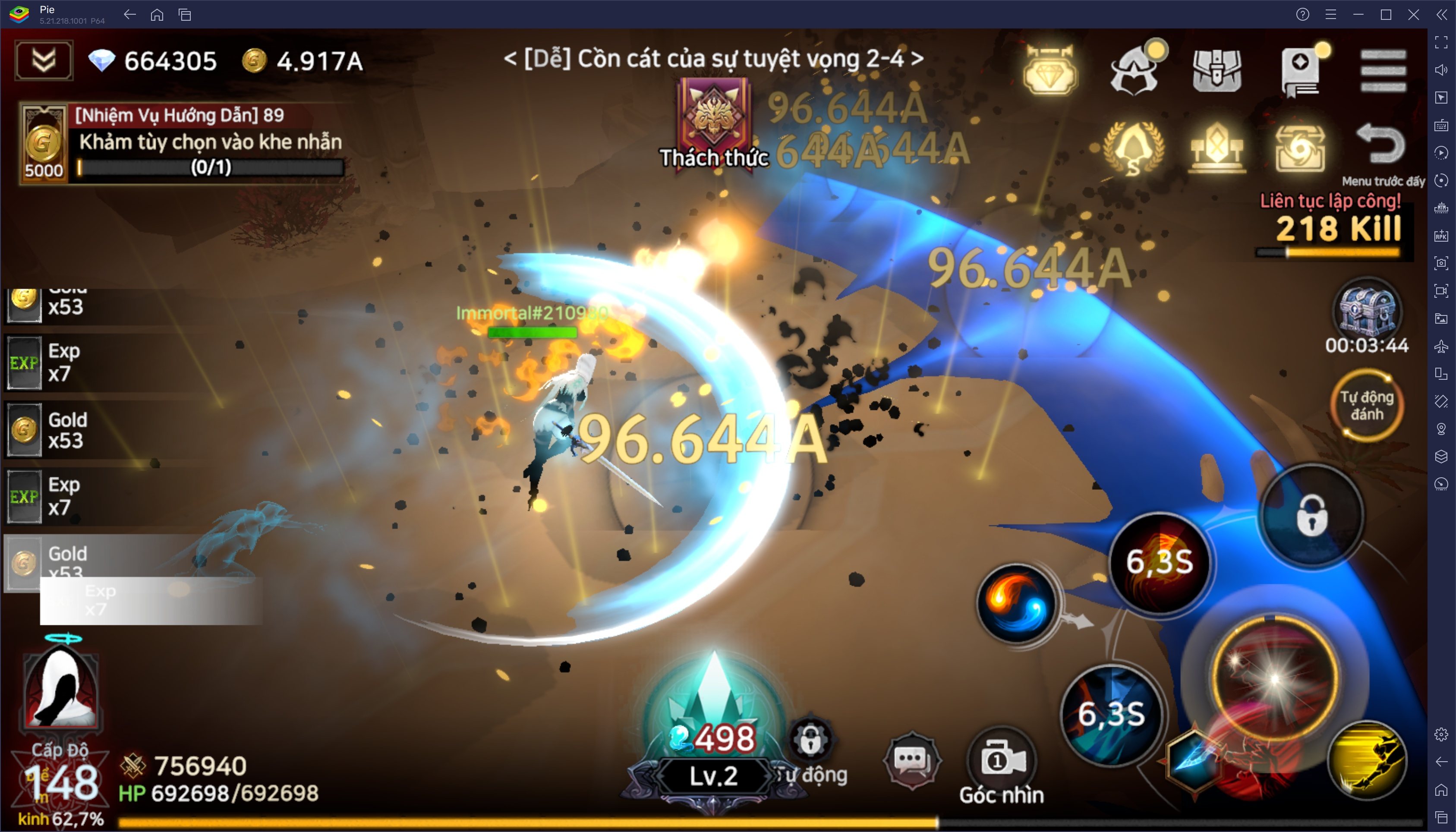 Hướng dẫn game thủ mới chơi Immortal Rising 2 trên PC với BlueStacks