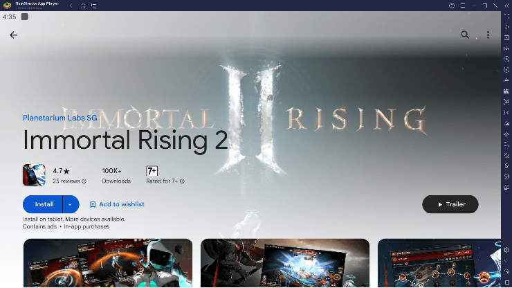 Cara Download Dan Memainkan Immortal Rising 2 di PC dengan BlueStacks!