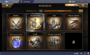 Iron Throne: Hướng dẫn tăng tốc nghiên cứu và phát triển vương quốc