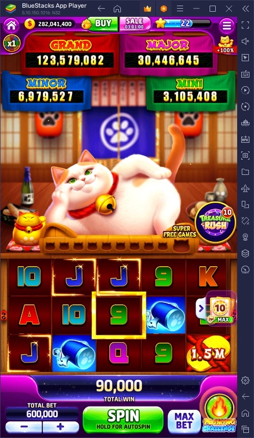 Jackpot World — Guia de modo de jogos de caça-níqueis: Parte 3