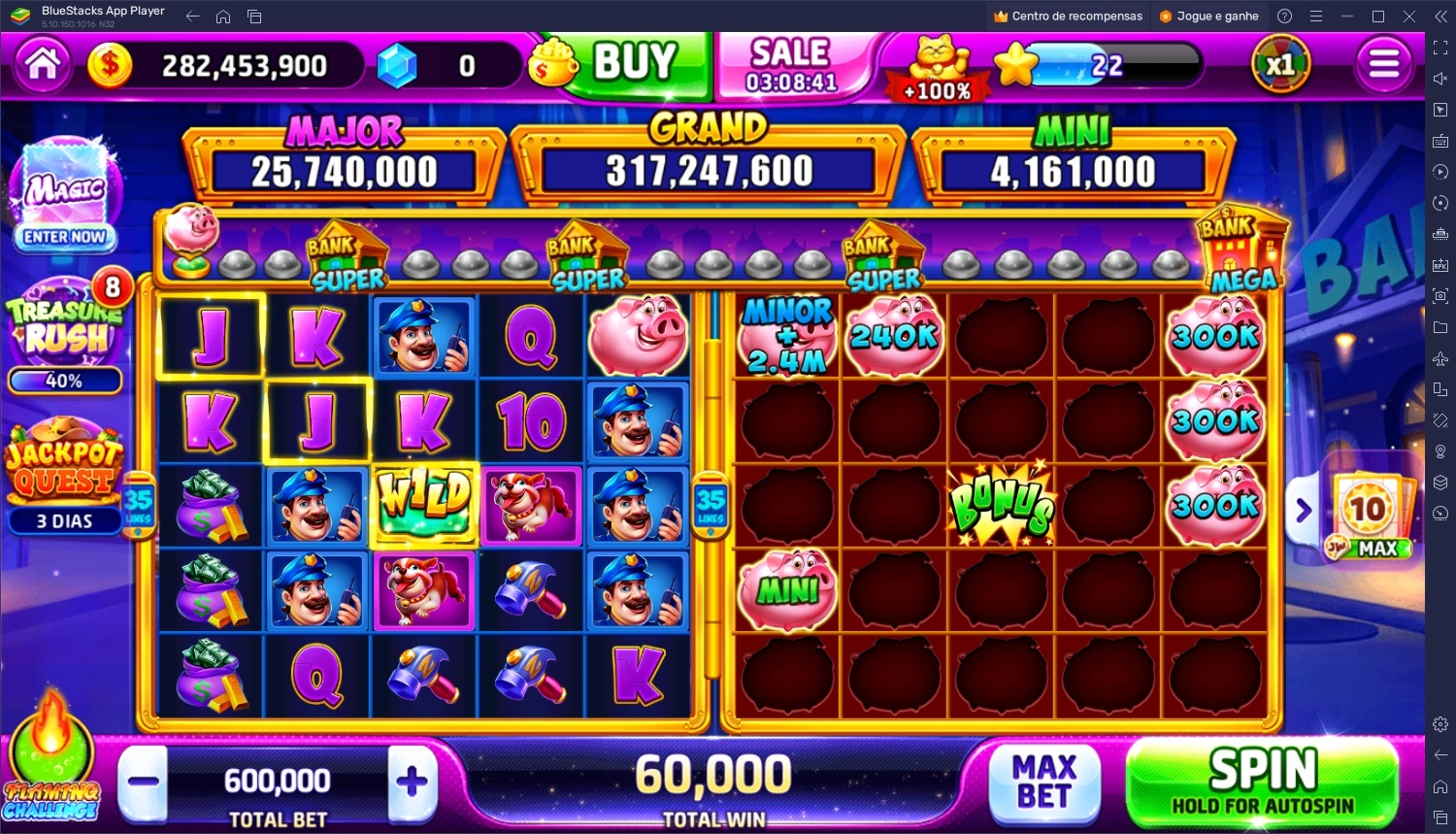 Guia passo a passo para jogar Jackpot World – Slots Casino no PC com  BlueStacks