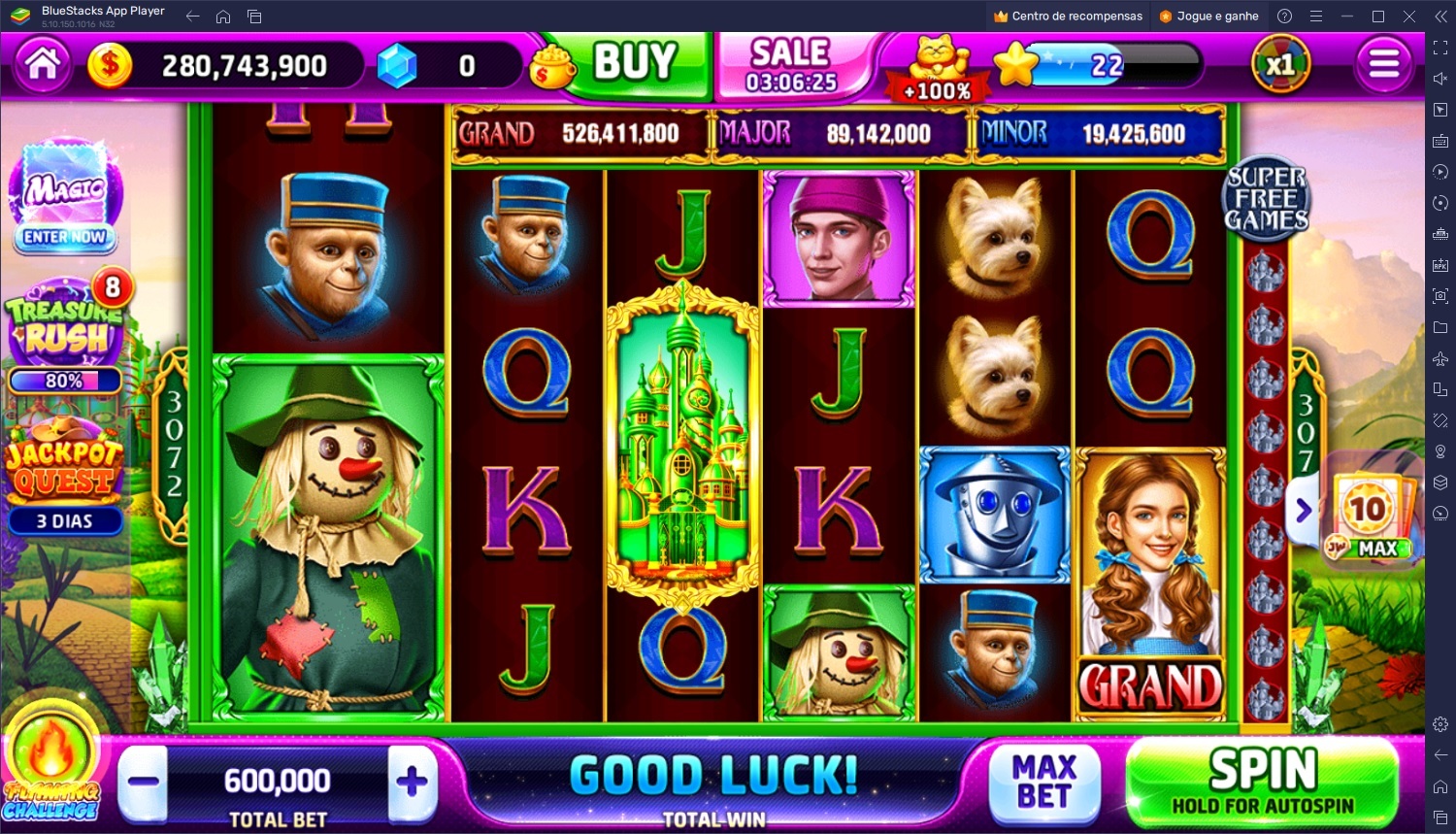 Guia passo a passo para jogar Jackpot World – Slots Casino no PC com  BlueStacks