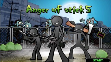 Baixe Anger of stick 5 : zombie no PC com MEmu