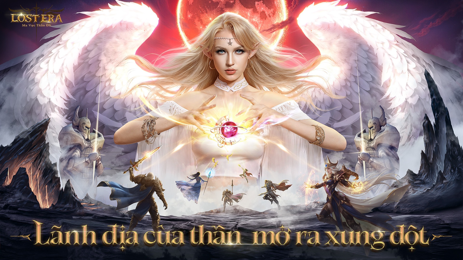 Hướng dẫn tăng cấp sức mạnh khi chơi Lost Era : Ma Vực Thần Đồ trên PC với BlueStacks