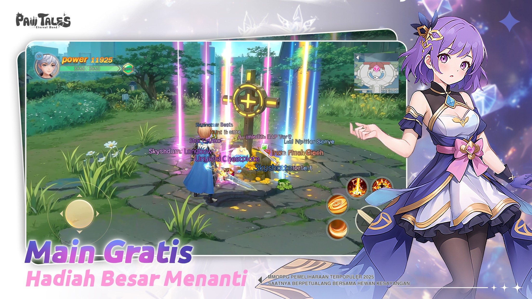 Panduan Kelas & Subkelas Paw Tales: Eternal Bond! Tentukan Gaya Bertarungmu!