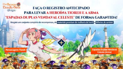 Como instalar e jogar The Seven Deadly Sins: Origin no PC com o BlueStacks