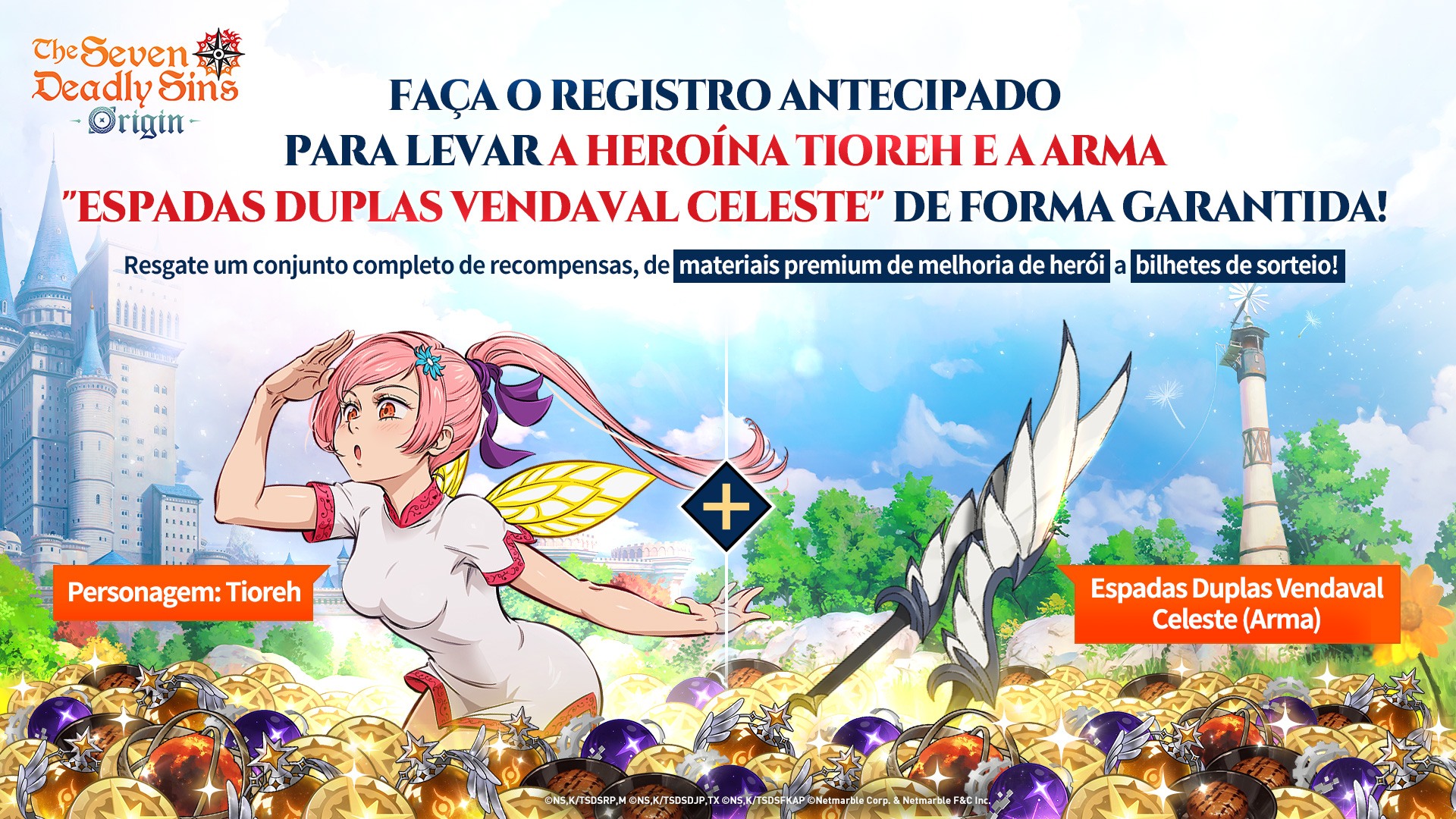 Como instalar e jogar The Seven Deadly Sins: Origin no PC com o BlueStacks