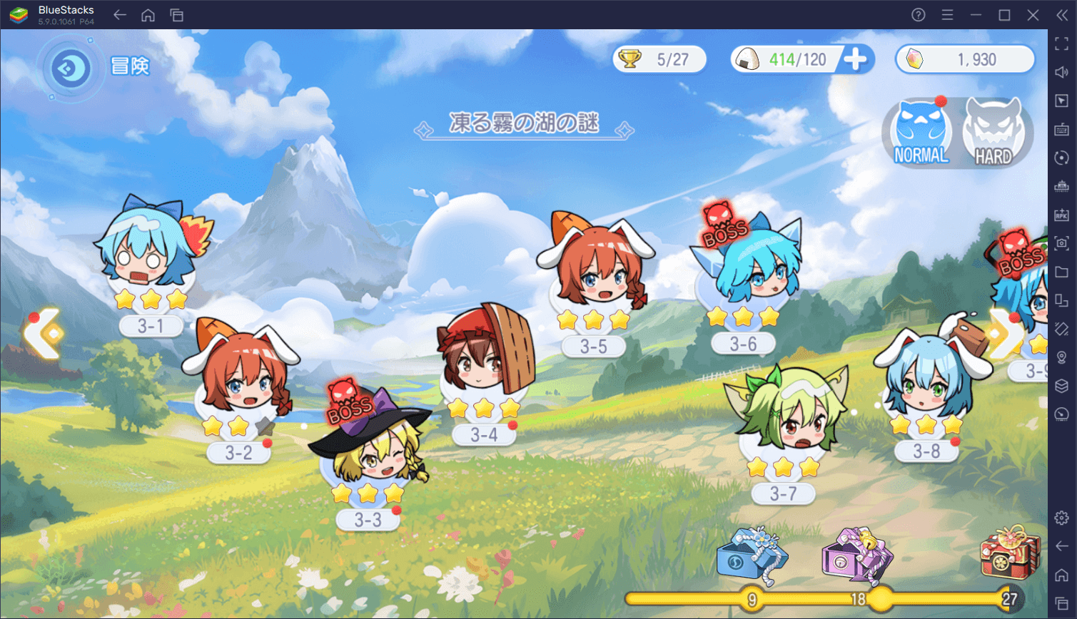 BlueStacks：『東方アルカディアレコード』初心者向け攻略ガイド