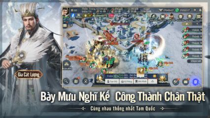 Hướng dẫn chiến thuật giao chiến khi chơi Tam Quốc: Chiến Địa Vô Cương trên PC với BlueStacks