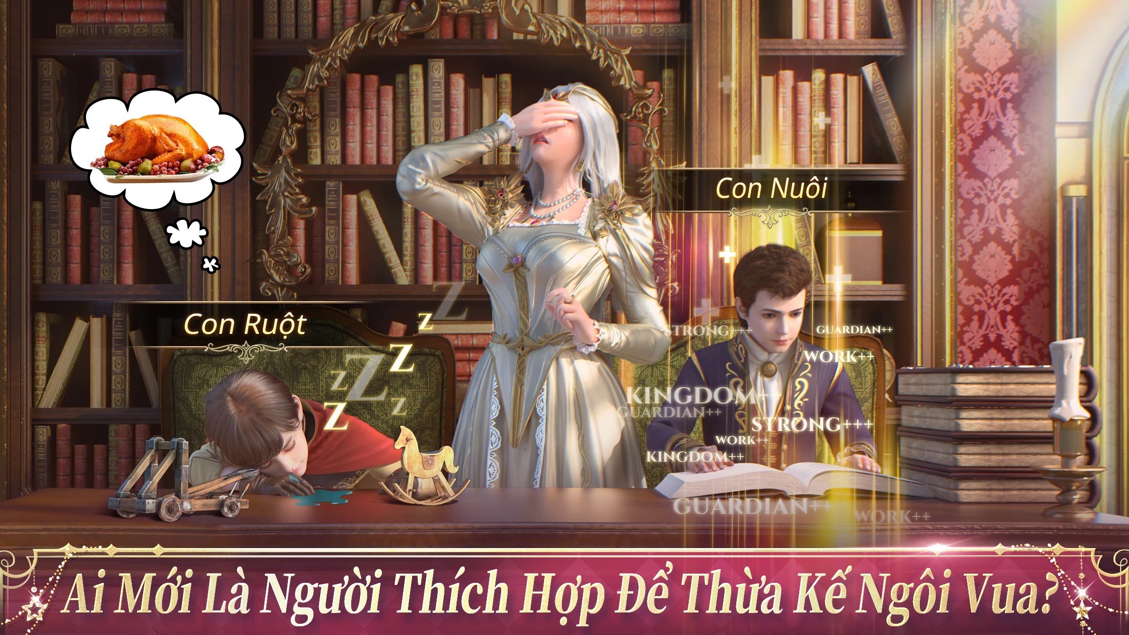 Trải nghiệm làm vua chúa khi chơi King's Choice - Gamota trên PC