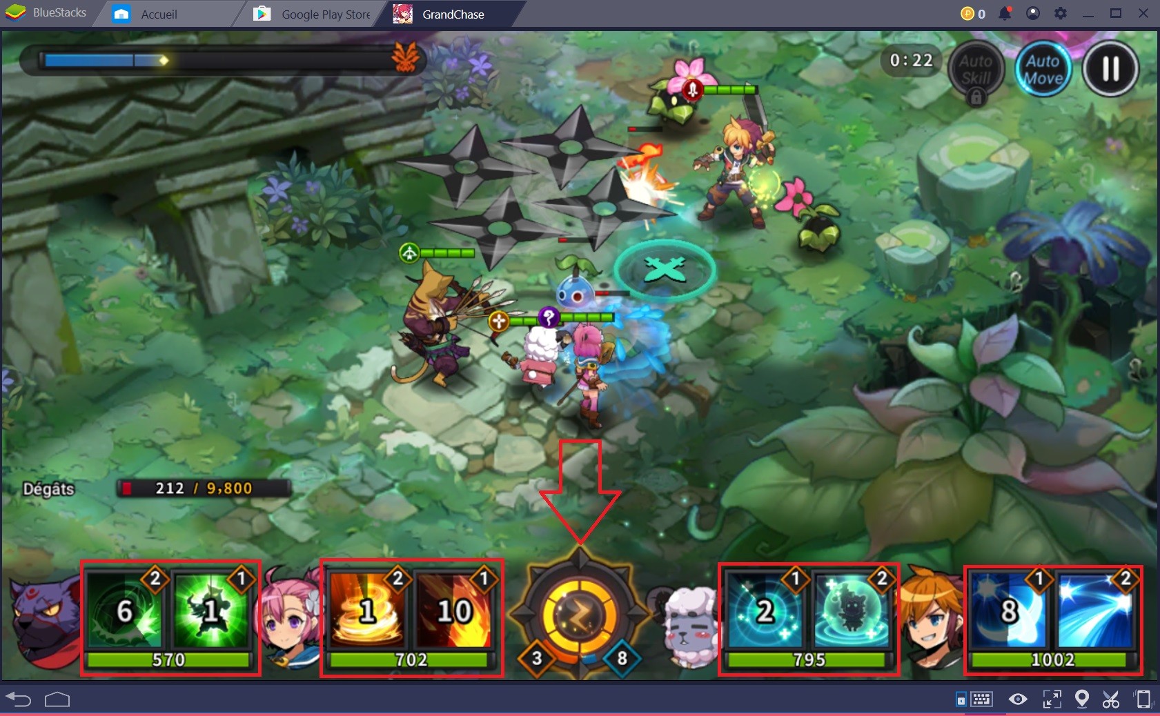 Profiter du jeu GrandChase sur Android grâce aux fonctionnalités de BlueStacks