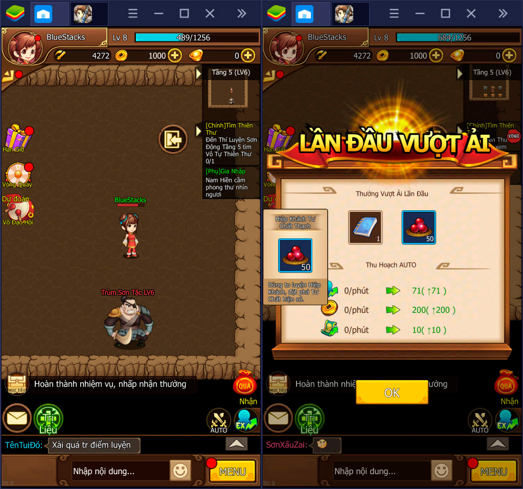 Kungfu Heroes: Hướng dẫn cách chơi cơ bản dành cho game thủ BlueStacks