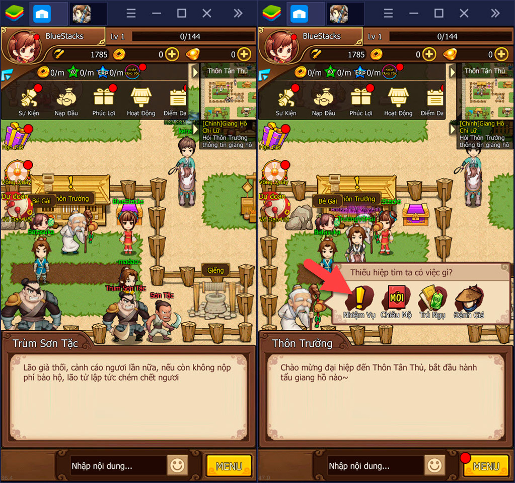 Đắm chìm trong thế giới võ thuật của Kungfu Heroes cùng BlueStacks