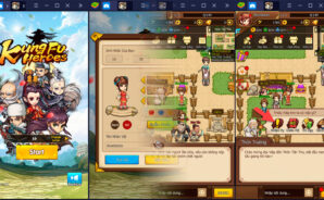 Đắm chìm trong thế giới võ thuật của Kungfu Heroes cùng BlueStacks