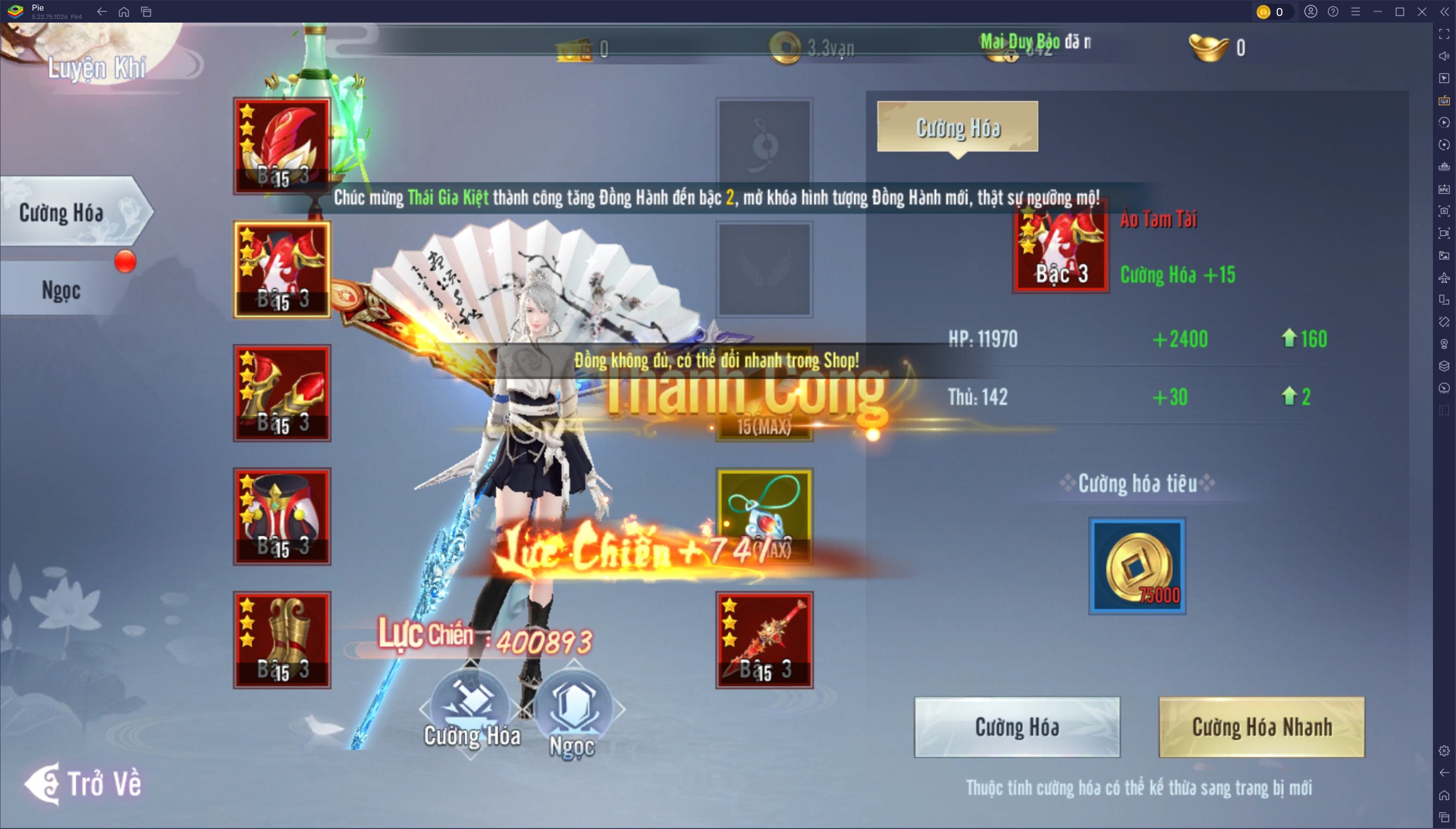 Hướng dẫn dành cho tân thủ khi chơi Kiếm Khách Phong Lăng trên PC với BlueStacks