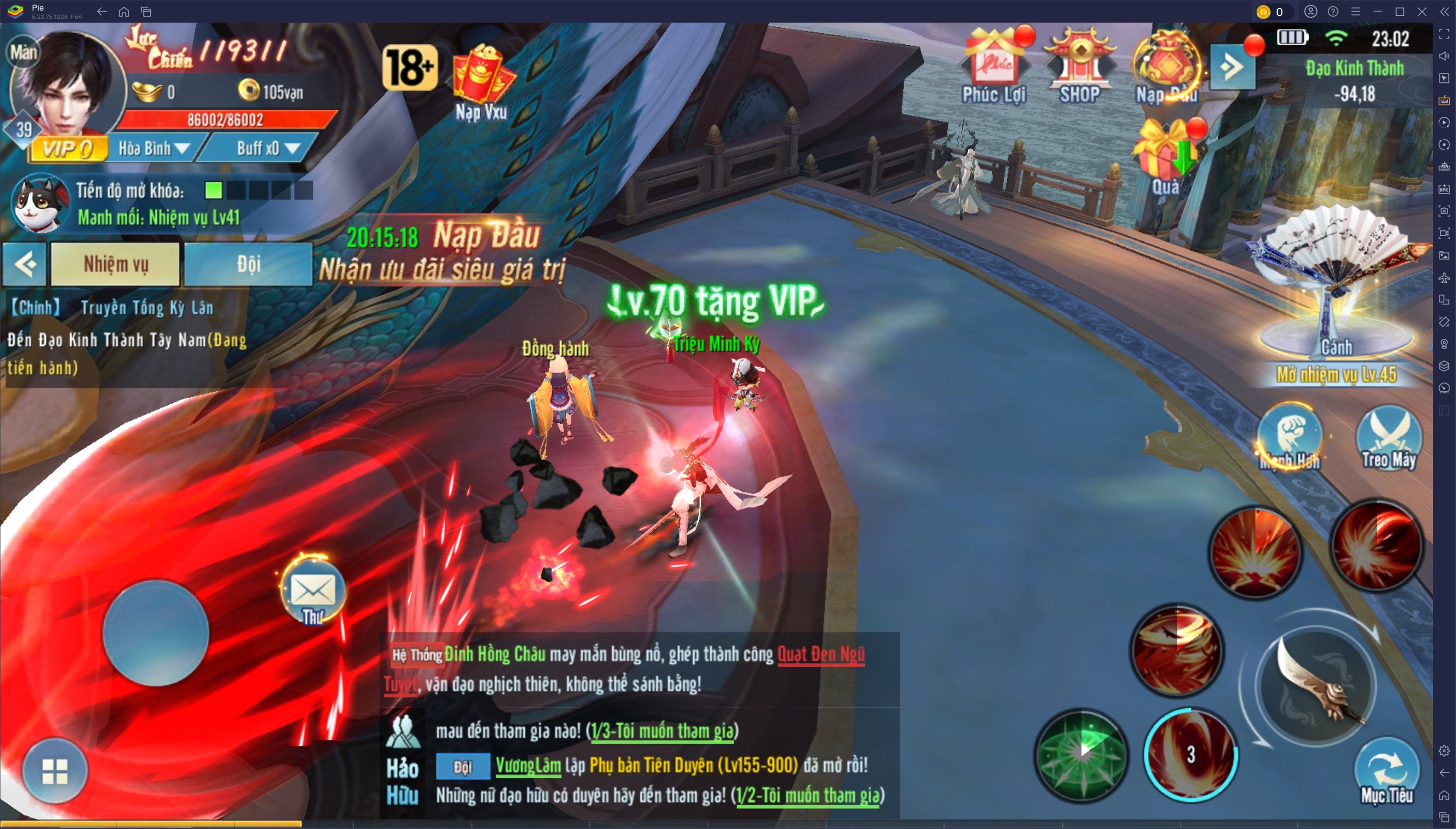 Tìm hiểu các môn phái khi chơi Kiếm Khách Phong Lăng trên PC với BlueStacks