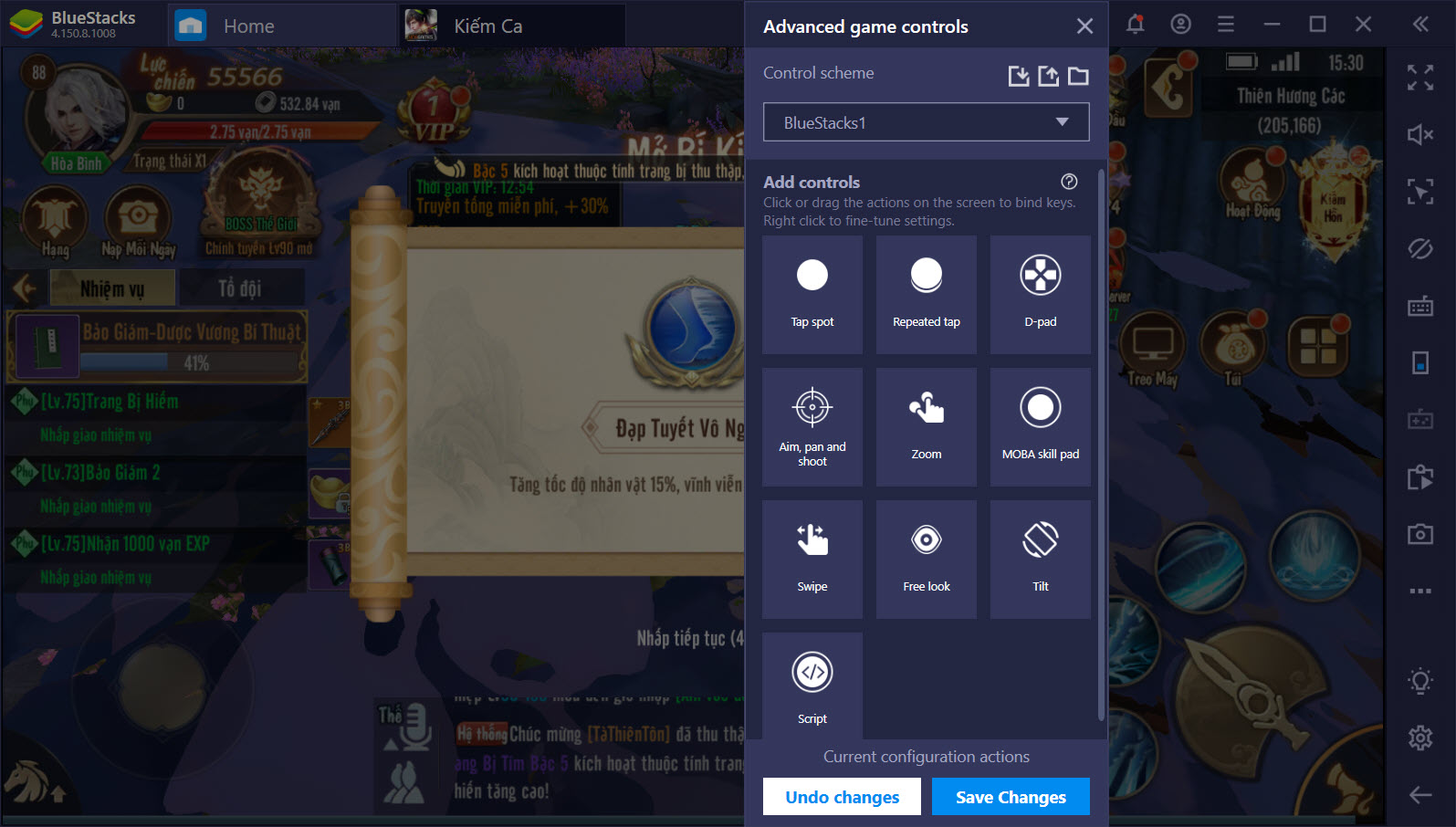 Tối ưu Game Controls khi chơi Hướng dẫn chơi game với BlueStacks