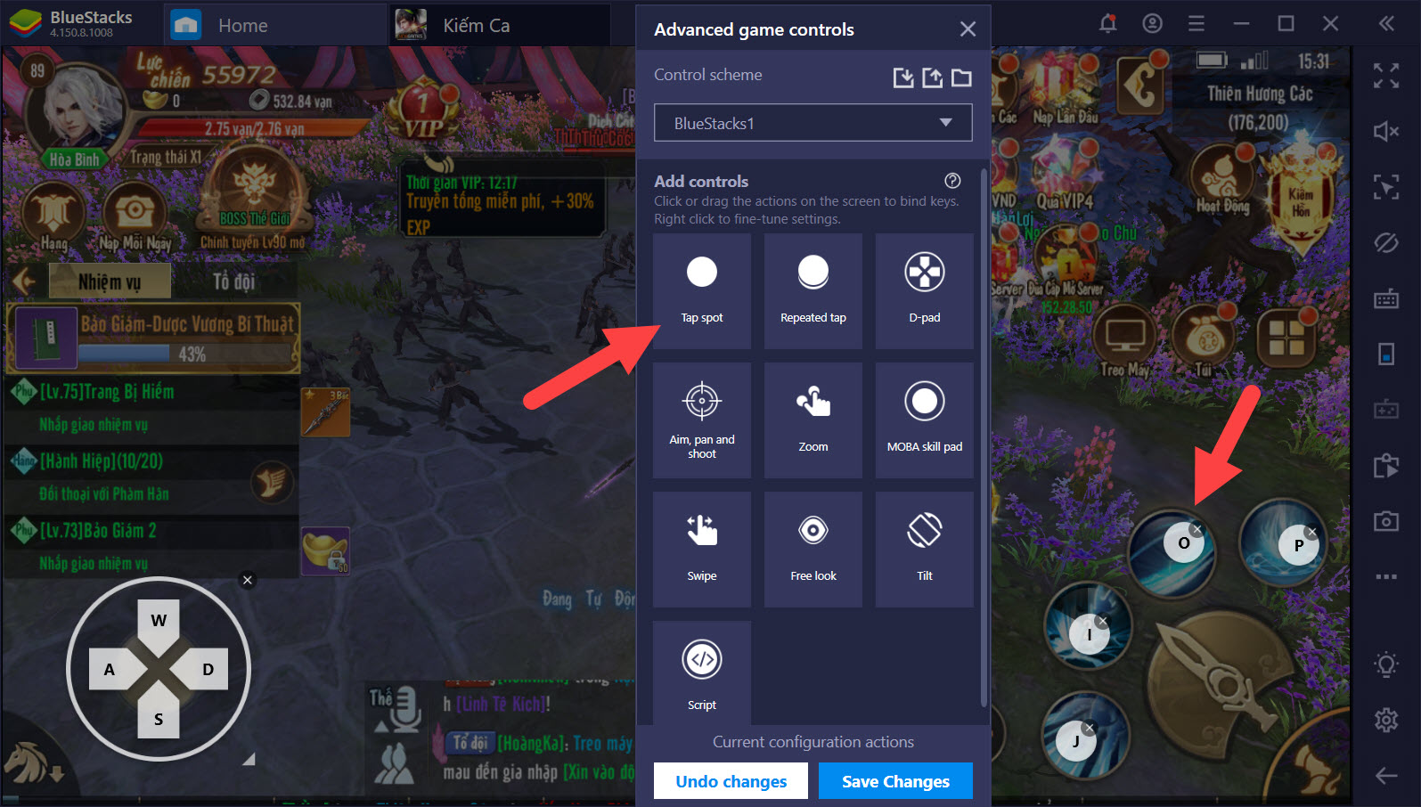 Tối ưu Game Controls khi chơi Hướng dẫn chơi game với BlueStacks