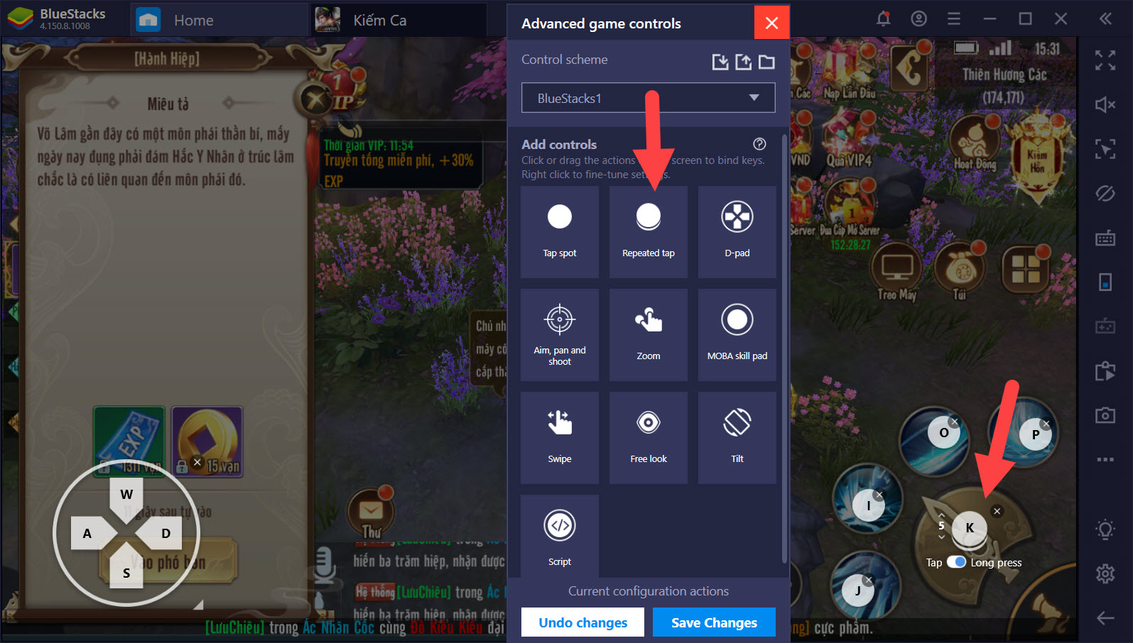 Tối ưu Game Controls khi chơi Hướng dẫn chơi game với BlueStacks