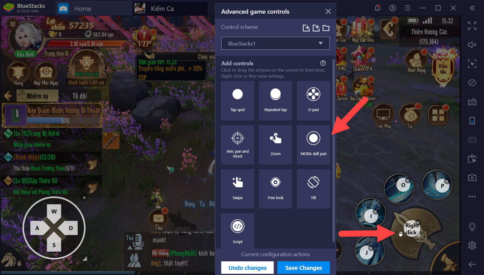 Tối ưu Game Controls khi chơi Hướng dẫn chơi game với BlueStacks