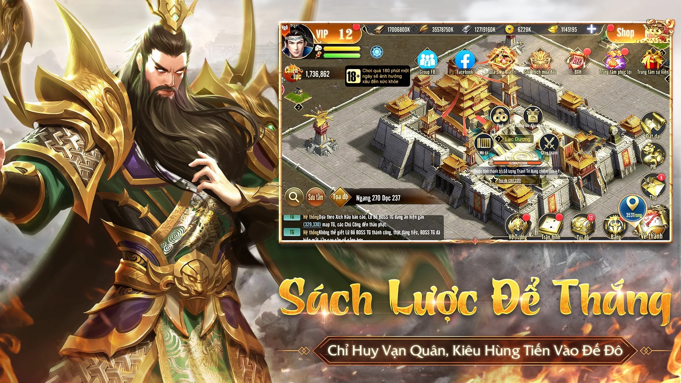 Sơ lược về lối chơi của tựa game SLG Kiêu Hùng Tam Quốc - Gzone