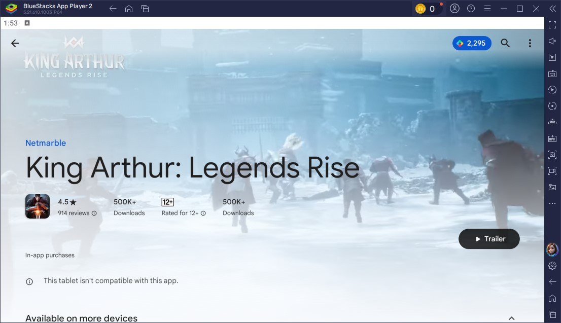 Cara Download Dan Memainkan Game King Arthur: Legends Rise di PC dengan BlueStacks!